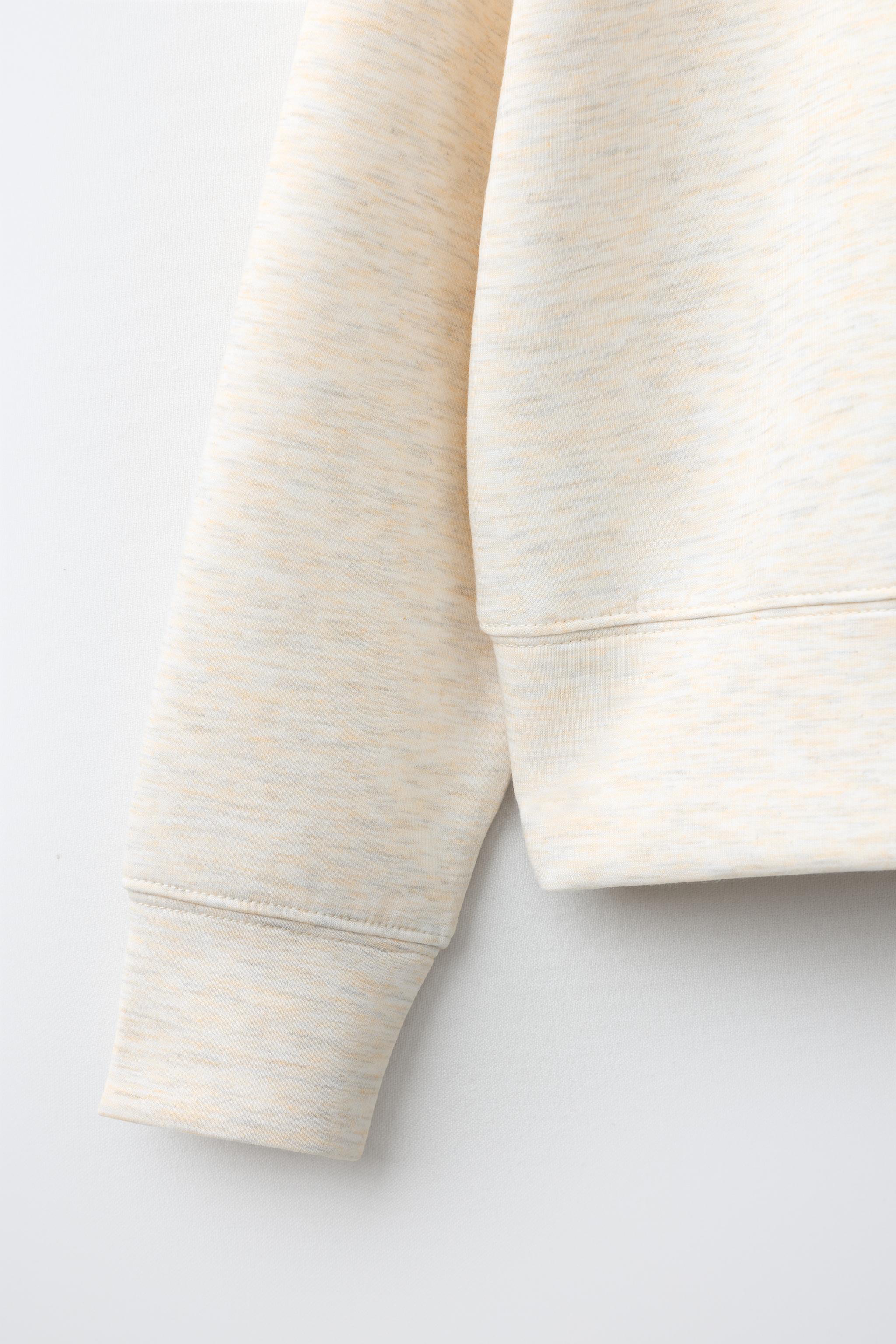 SPORTY CONTRAST PIPING SWEATSHIRT